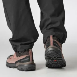 Salomon X ULTRA 360 LEATHER GORE-TEX wandelschoenen dames cognac peppercorn black