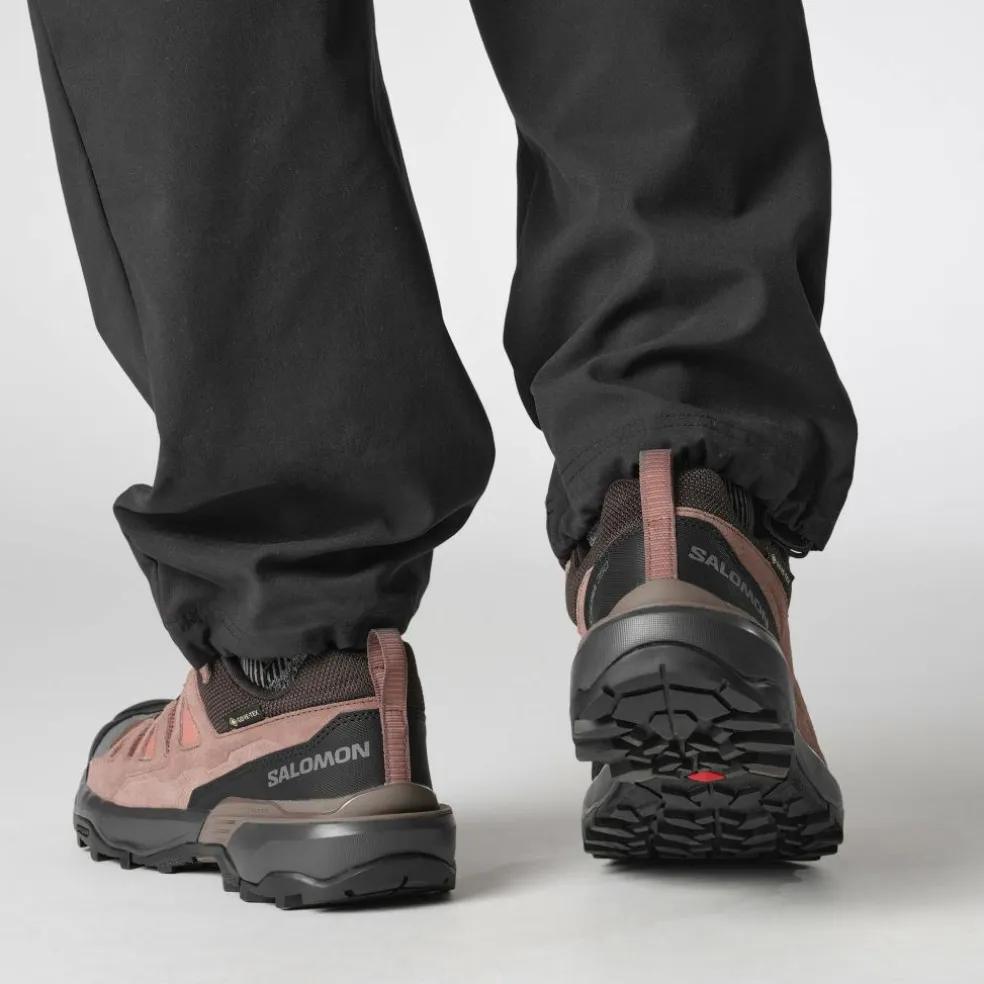 Salomon X ULTRA 360 LEATHER GORE-TEX wandelschoenen dames cognac peppercorn black