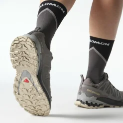 Salomon XA PRO 3D V9 GORE-TEX hardloopschoenen dames plum kitten black gull