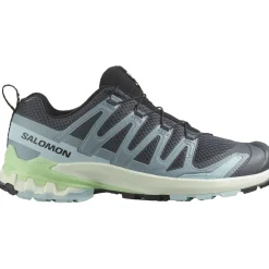 Salomon XA PRO 3D V9 hardloopschoenen dames turbulence iced aqua patina green