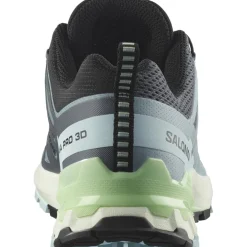 Salomon XA PRO 3D V9 hardloopschoenen dames turbulence iced aqua patina green
