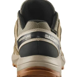 Salomon X-ADVENTURE RECON GORE-TEX wandelschoenen dames falcon desert tan hyma pink