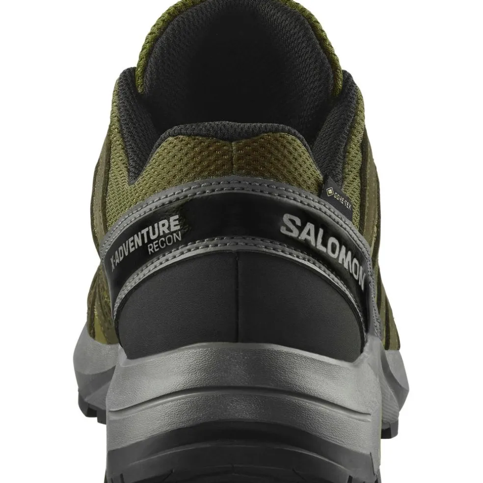 Salomon X-ADVENTURE RECON GORE-TEX wandelschoenen heren olive night martini pewter