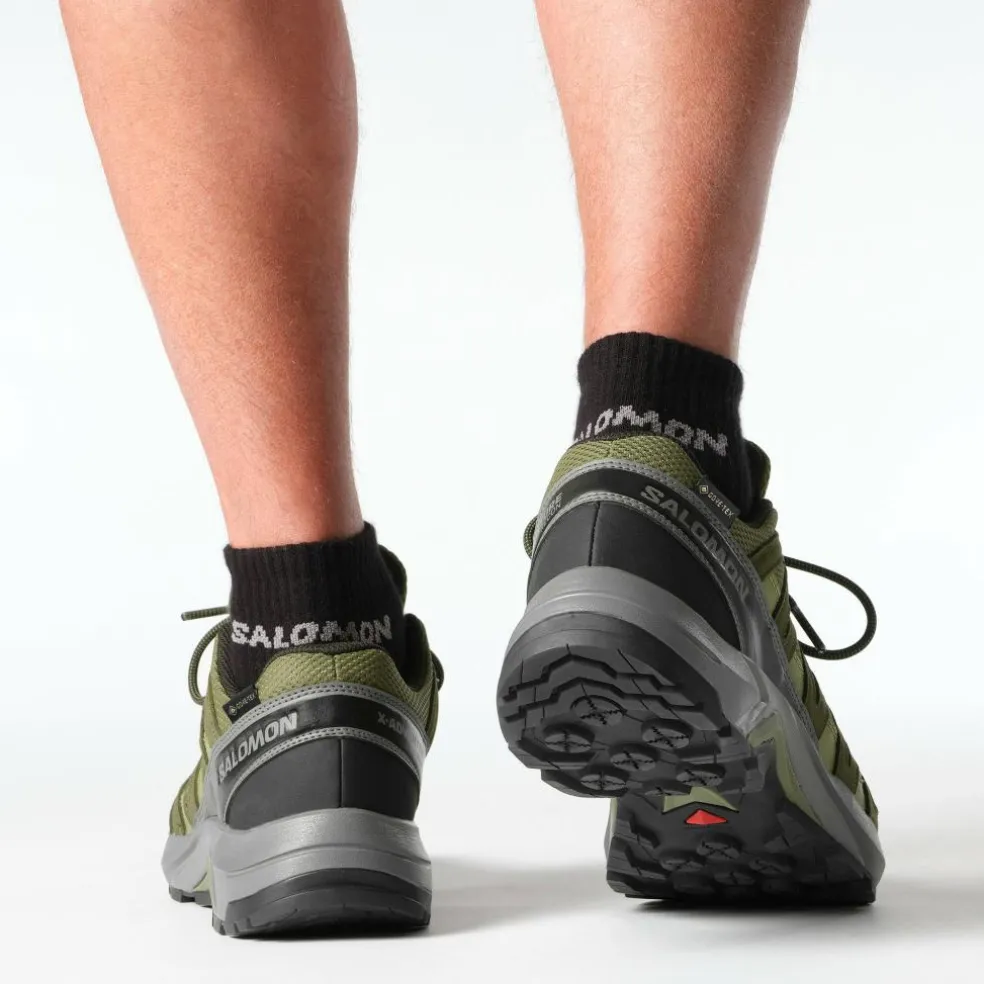 Salomon X-ADVENTURE RECON GORE-TEX wandelschoenen heren olive night martini pewter
