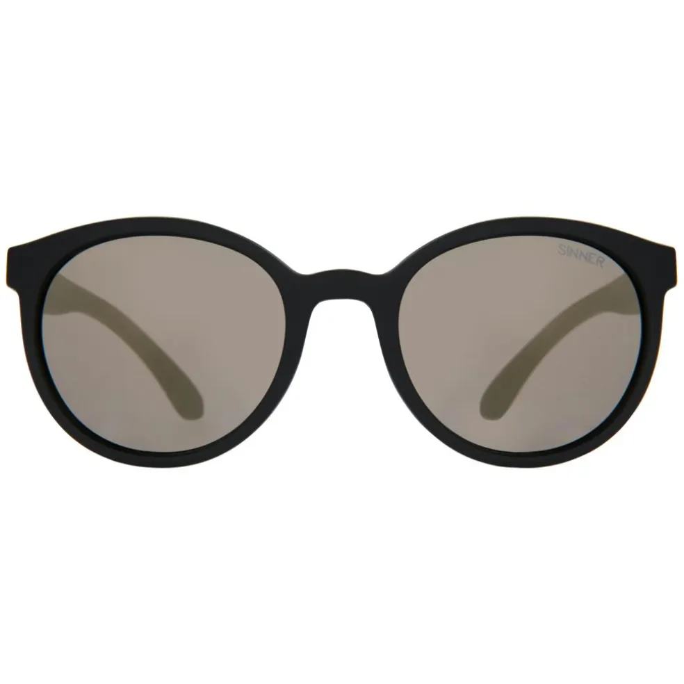 Sinner Kecil zonnebril junior smoke gold oil matte black