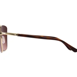 Sinner Madiki zonnebril gradient brown shiny gold metal