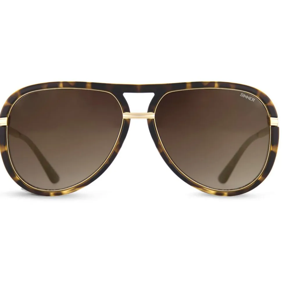 Sinner Milan zonnebril gold mirror gold tortoise