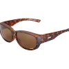 Sinner Sunrise S Fit Over Polarized Sintec zonnebril brown brown tortoise