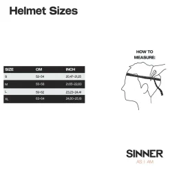Sinner TITAN VISOR skihelm matte light grey