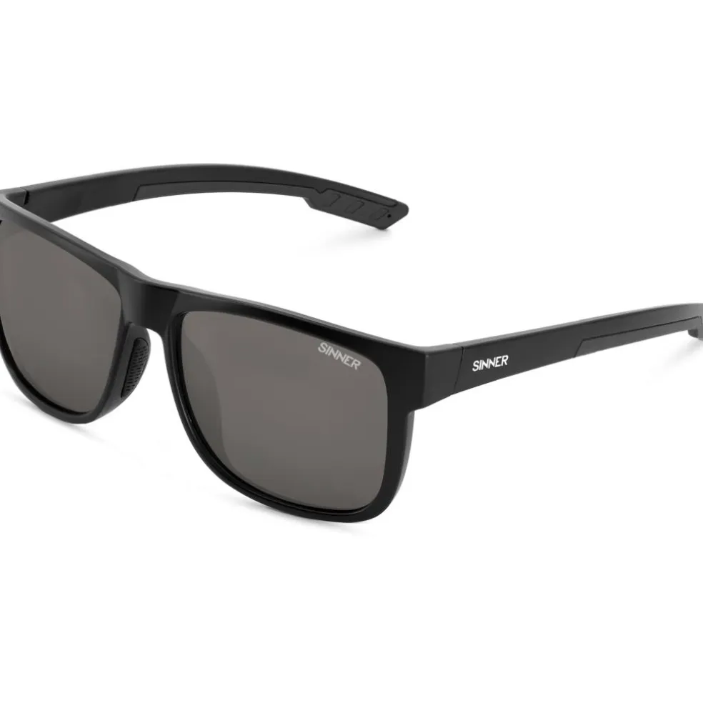 Sinner Totai zonnebril smoke gold matte black