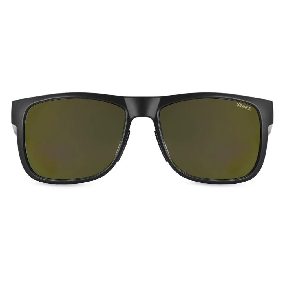 Sinner Totai zonnebril smoke gold matte black