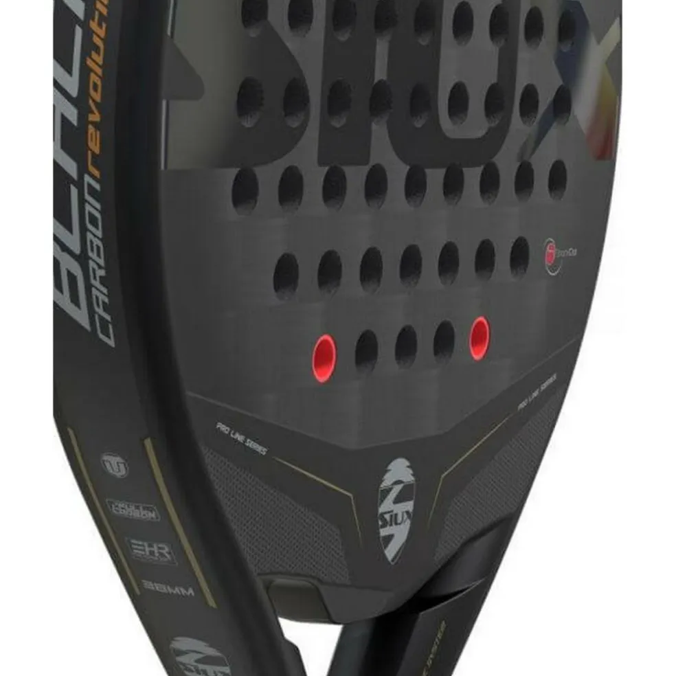 Siux Black Carbon Revolution 24K padel racket
