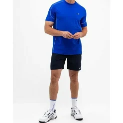 Sjeng Sports  Brayen tennisshirt heren blue neon