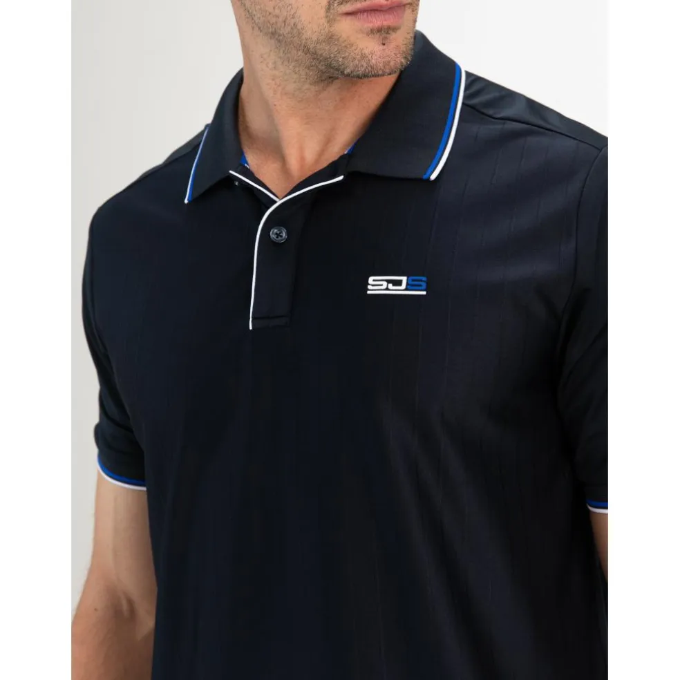 Sjeng Sports Cense tennispolo heren dark blue