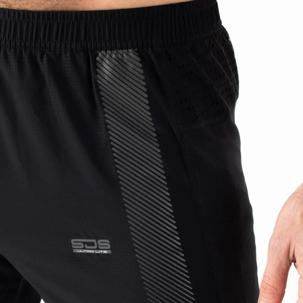 Sjeng Sports Pollock hardloopbroek heren black