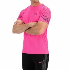 Sjeng Sports Sancho tennisshirt heren pink glo