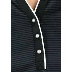 Sjeng Sports  Slam tennispolo dames black