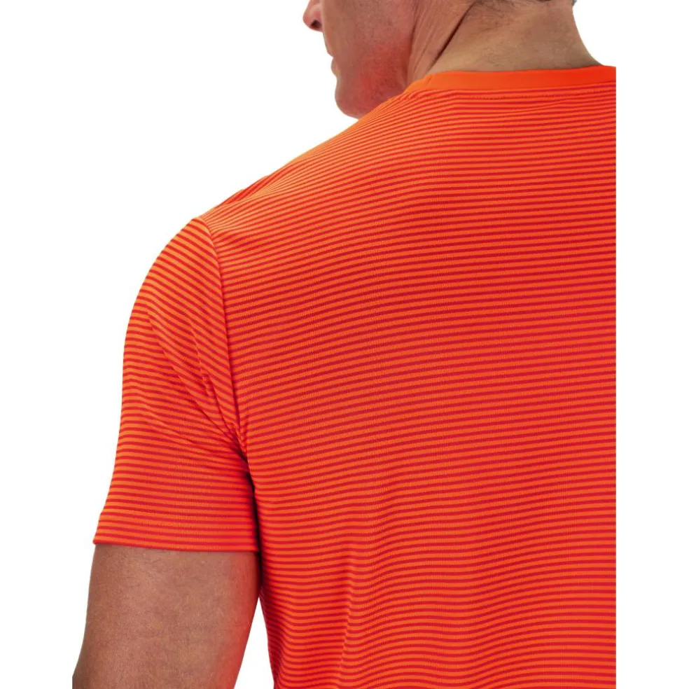 Sjeng Sports Tex tennisshirt heren bright tangerine