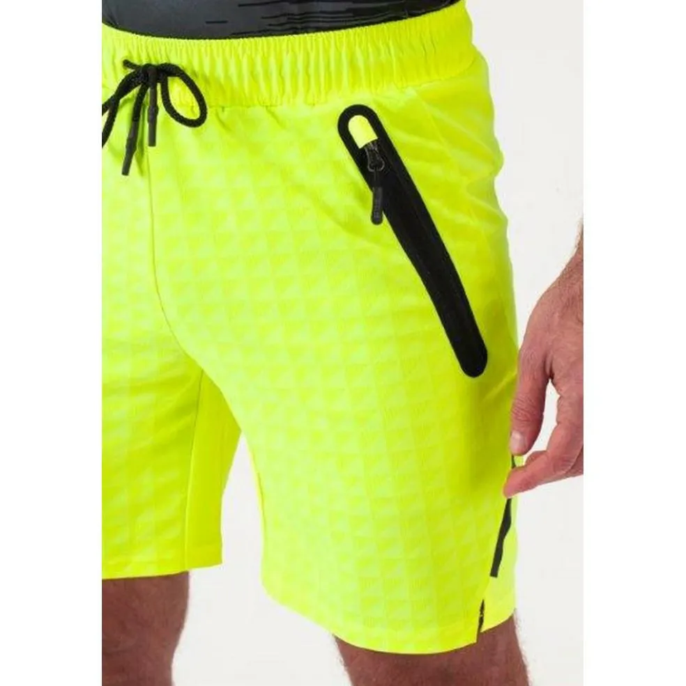 Sjeng Sports Yvor tennisshort heren acid yellow