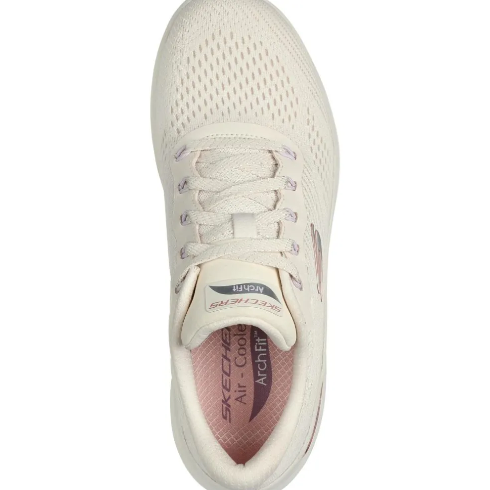 Skechers Arch Fit 2.0 Big League schoenen dames natural mauve lavender