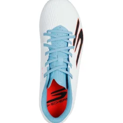 Skechers SKX_2 TD MG voetbalschoenen junior white turquoise pink