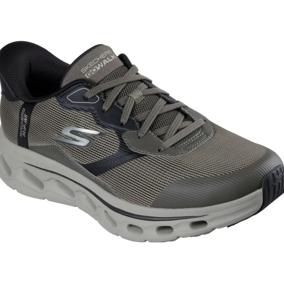 Skechers Slip-ins: GO WALK Glide - Step 2.0 - Zac schoenen heren dark taupe