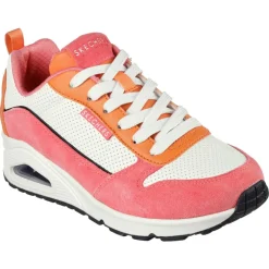 Skechers Uno - 2 Much Fun schoenen dames pink orange