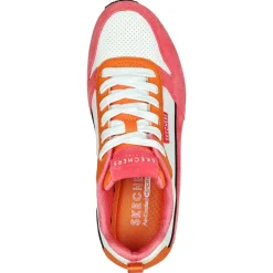 Skechers Uno - 2 Much Fun schoenen dames pink orange