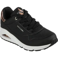 Skechers Uno - Golden Air schoenen dames zwart