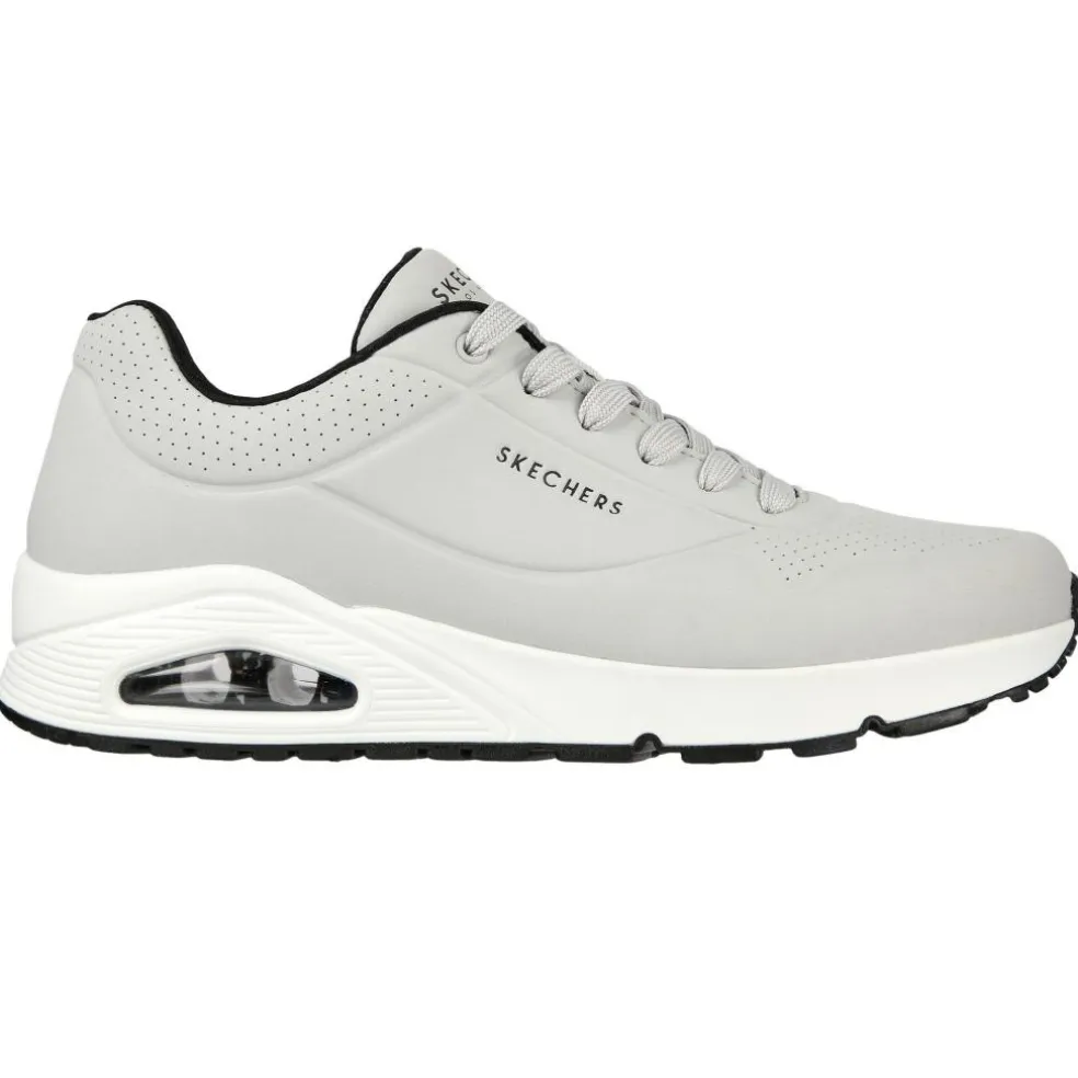 Skechers Uno - Stand On Air schoenen heren light grey black