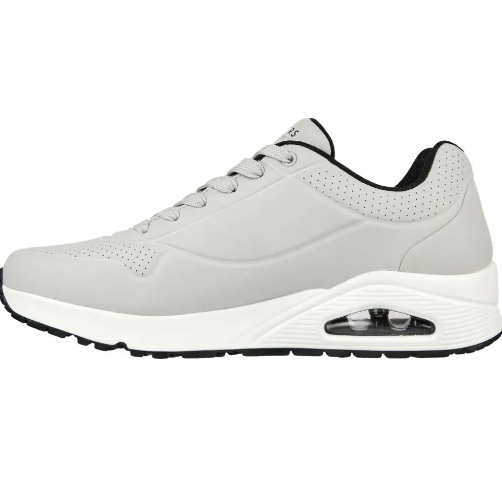 Skechers Uno - Stand On Air schoenen heren light grey black