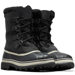 Sorel Caribou snowboots heren black dark stone