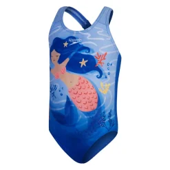 Speedo Digital Printed badpak junior blue