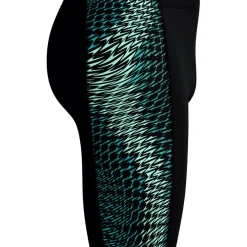 Speedo Endurance+ MAX Tech Panel Jammer zwemboxer heren black turquoise