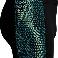 Speedo Endurance+ MAX Tech Panel zwemboxer heren black turquoise