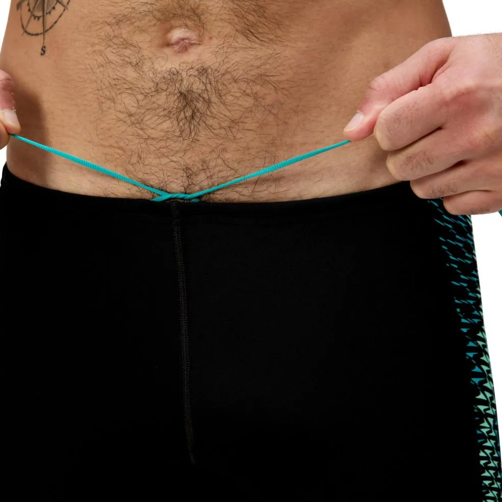 Speedo Endurance+ MAX Tech Panel zwemboxer heren black turquoise