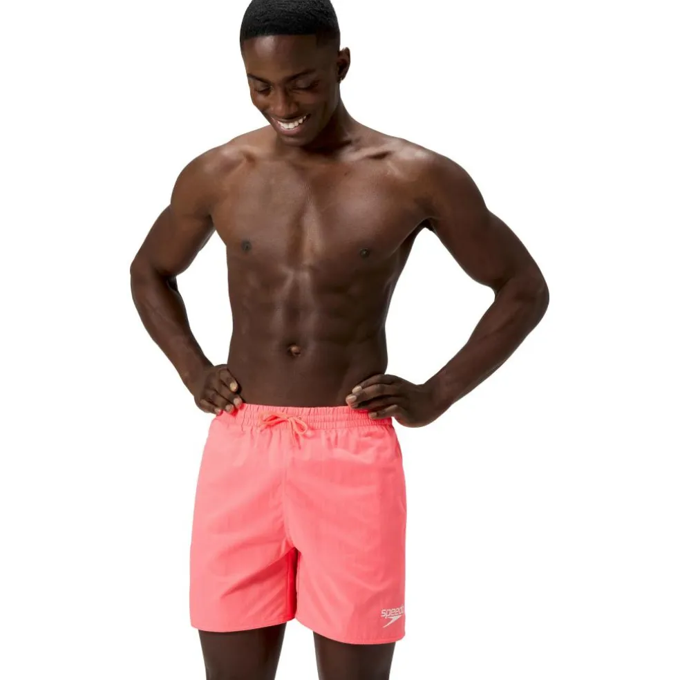 Speedo Essential Solid zwembroek heren neon coral