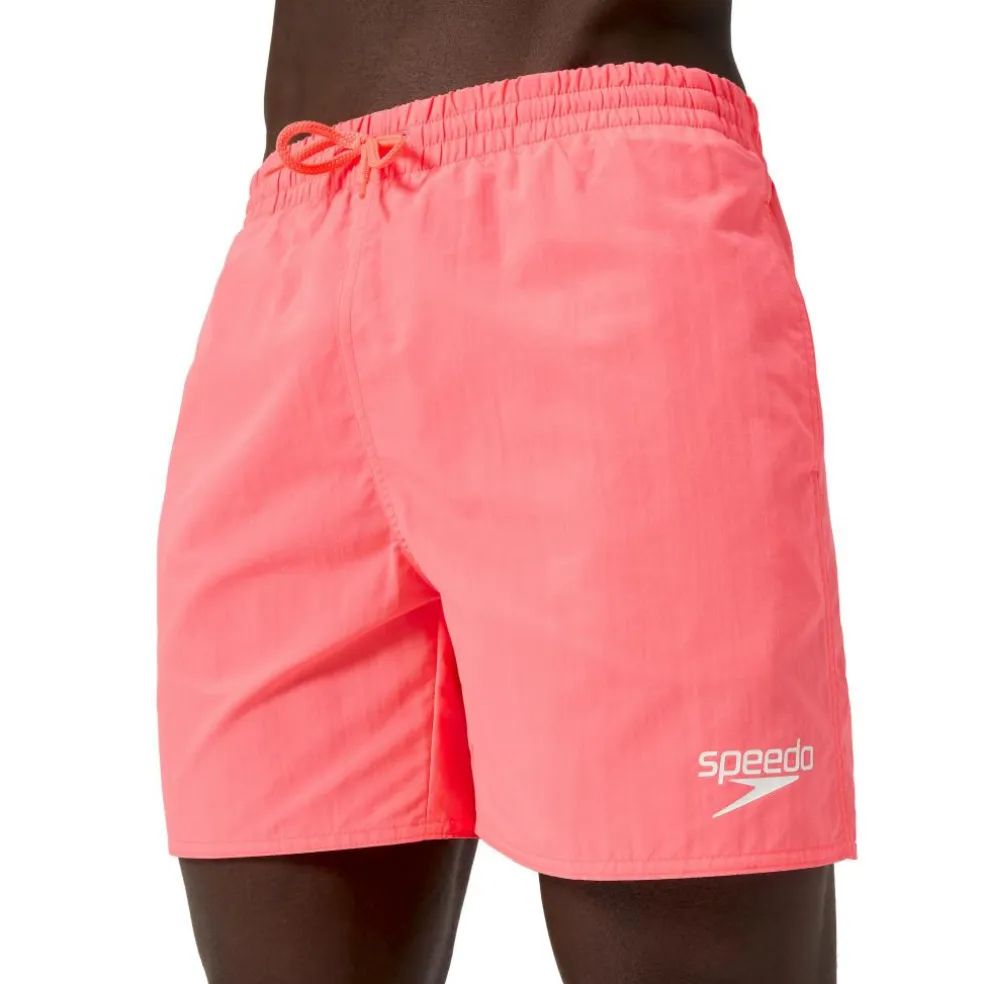 Speedo Essential Solid zwembroek heren neon coral
