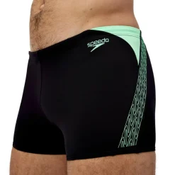 Speedo Hyperboom Splice zwemboxer heren black green