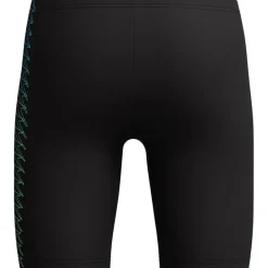 Speedo Plastisol Placement Jammer zwemboxer junior black green