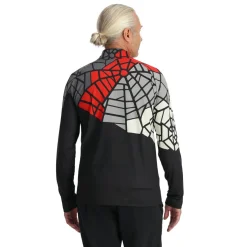 Spyder Legacy Half Zip skipully heren black