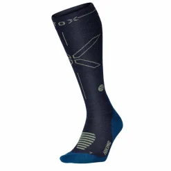 STOX Energy Socks  Merino Hiking wandel compressiesokken heren dark blue olive