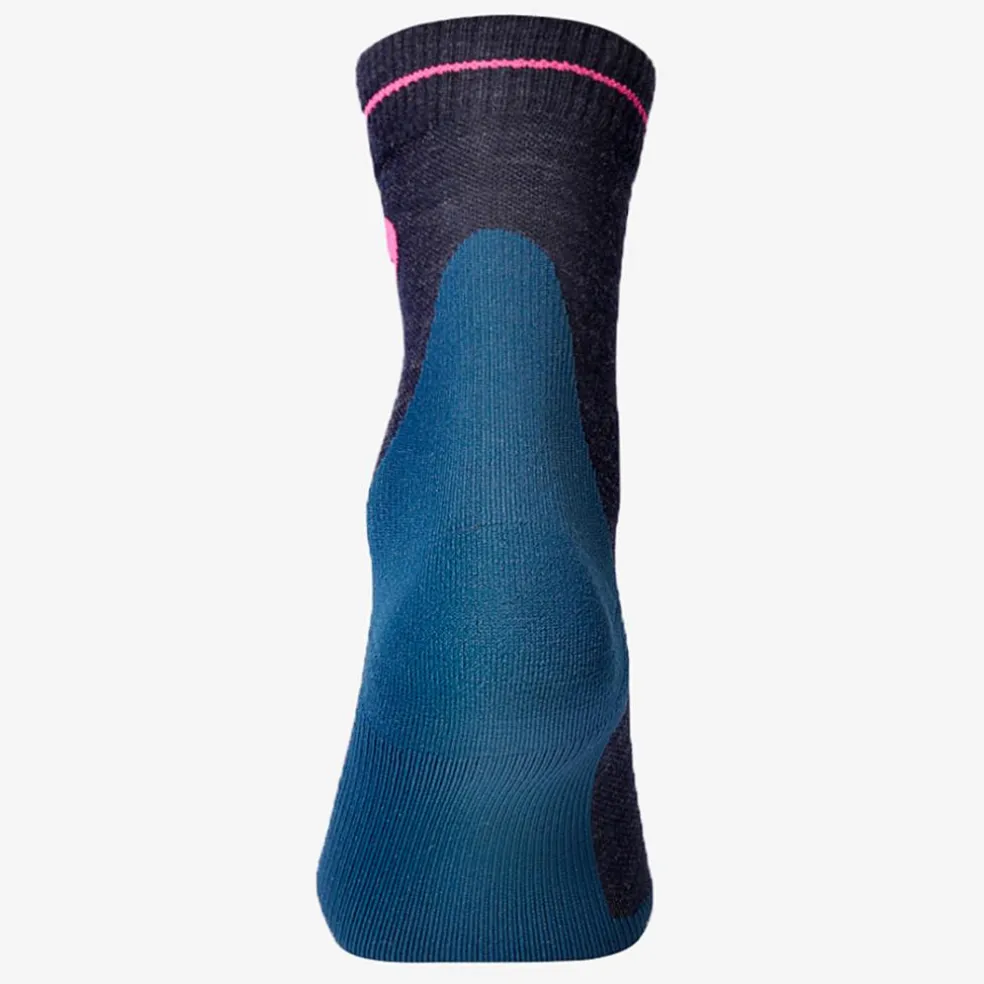 STOX Energy Socks Merino Hiking wandel compressiesokken dames dark blue pink