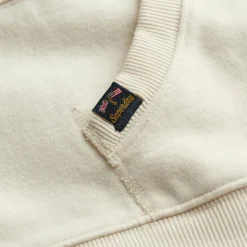 Superdry Athletic Essentials hoodie dames desert bone off white