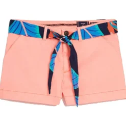 Superdry Chino Hot short dames neon red