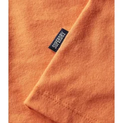 Superdry Essential Logo shirt heren sunburst coral