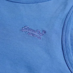 Superdry Essential tanktop heren chambray blue
