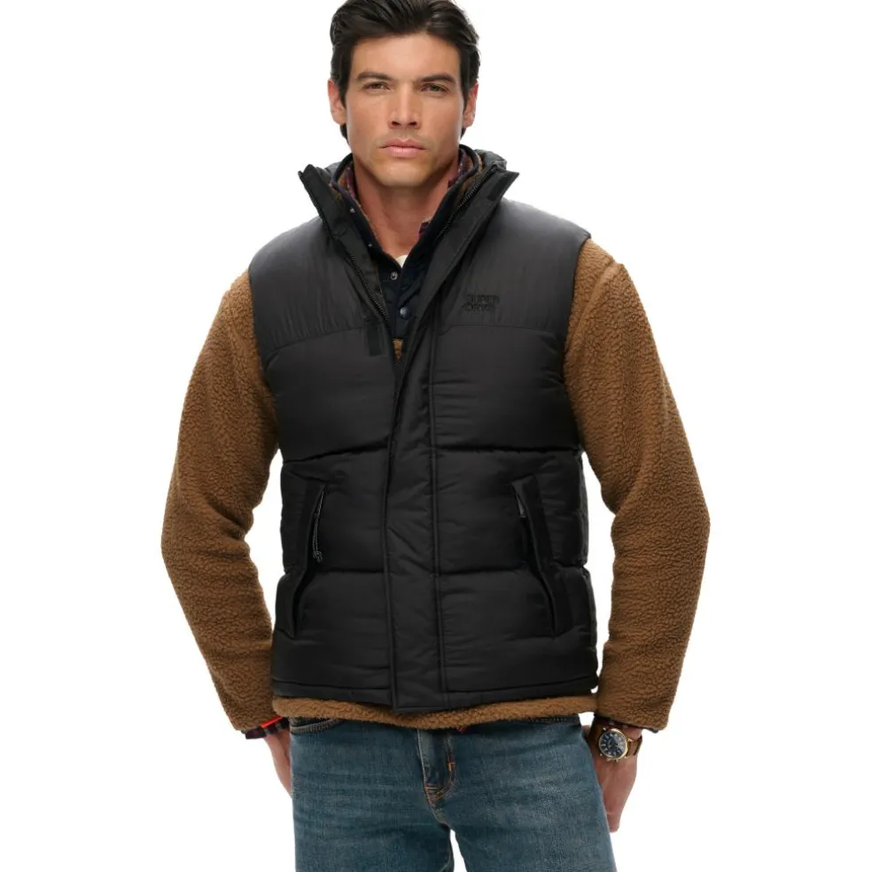 Superdry Tech bodywarmer heren black
