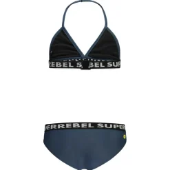 SuperRebel Isla Triangle bikini junior navy