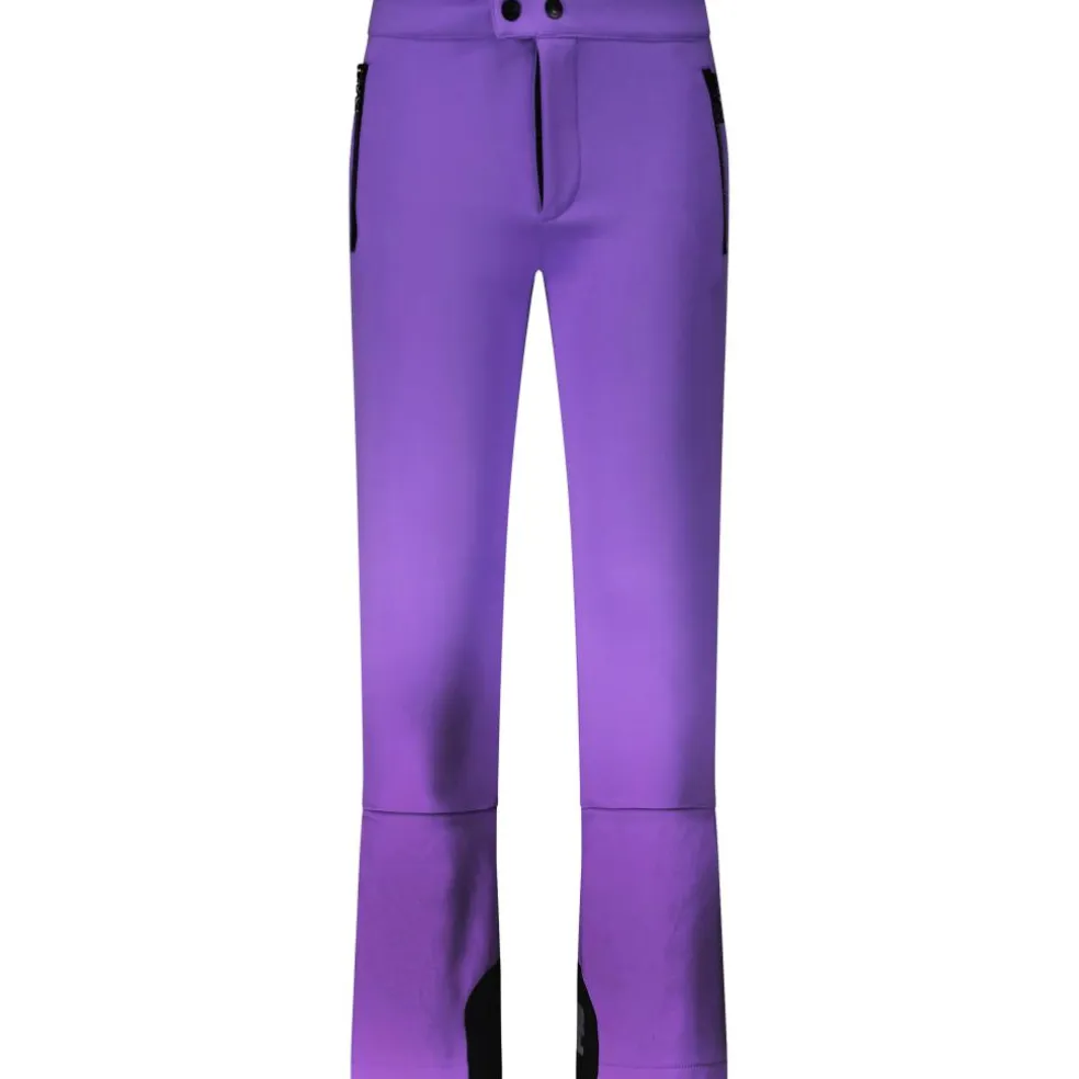 SuperRebel SPEAK softshell skibroek junior purple metal